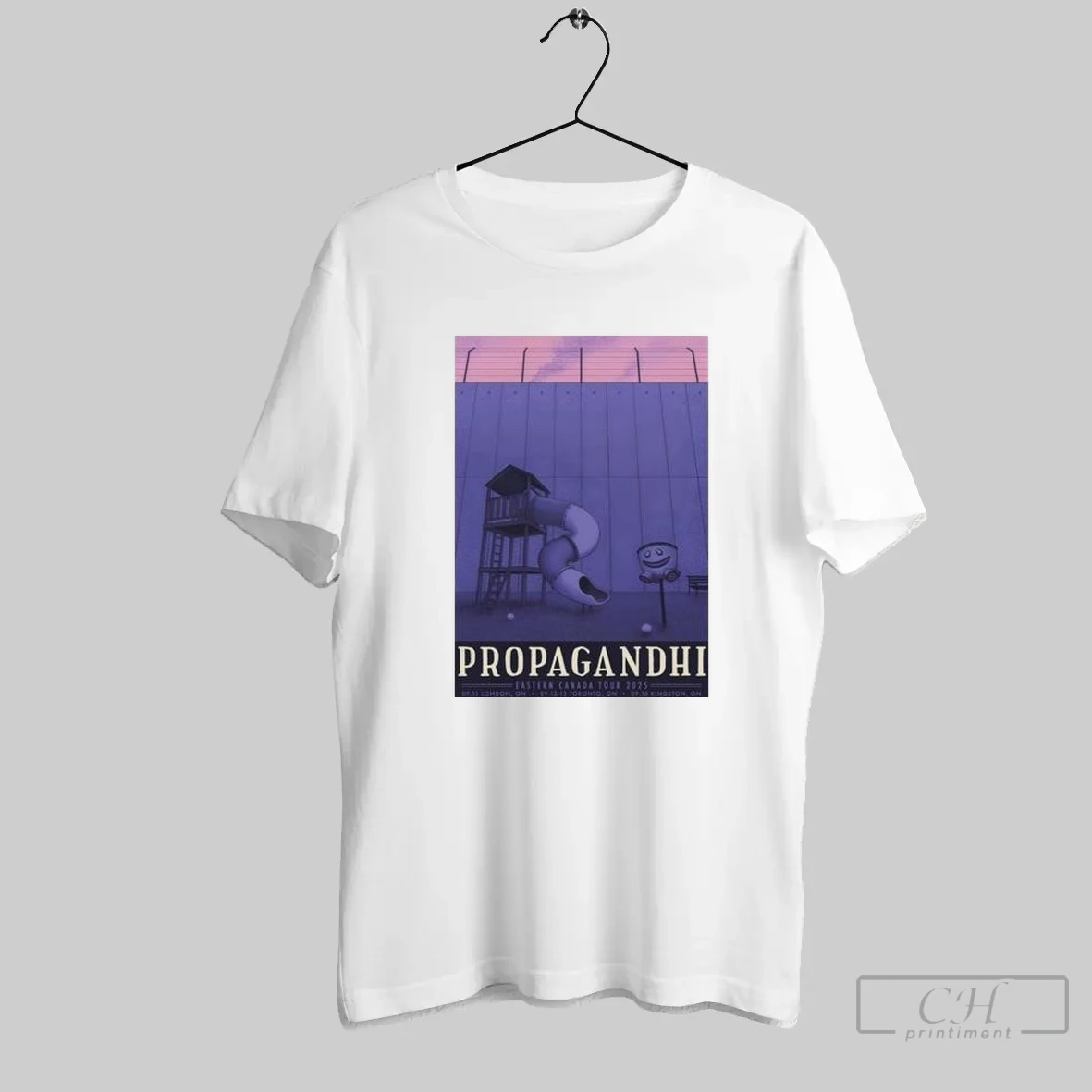 Propagandhi Eastern Canada Tour 2025 T Shirt