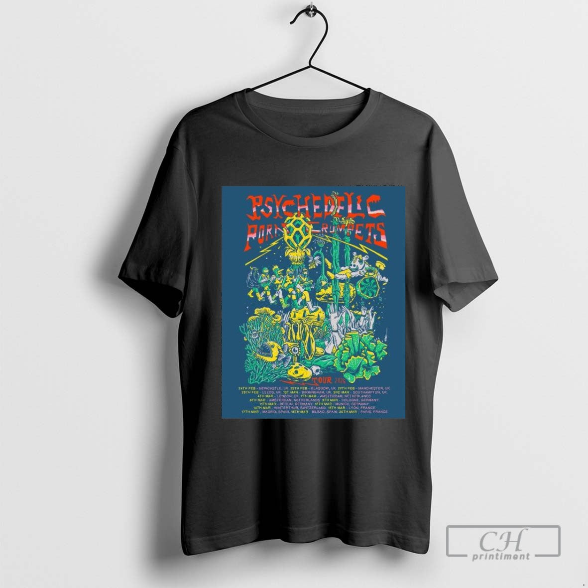 Psychedelic Porn Crumpets World Tour 2026 T Shirt Sweater