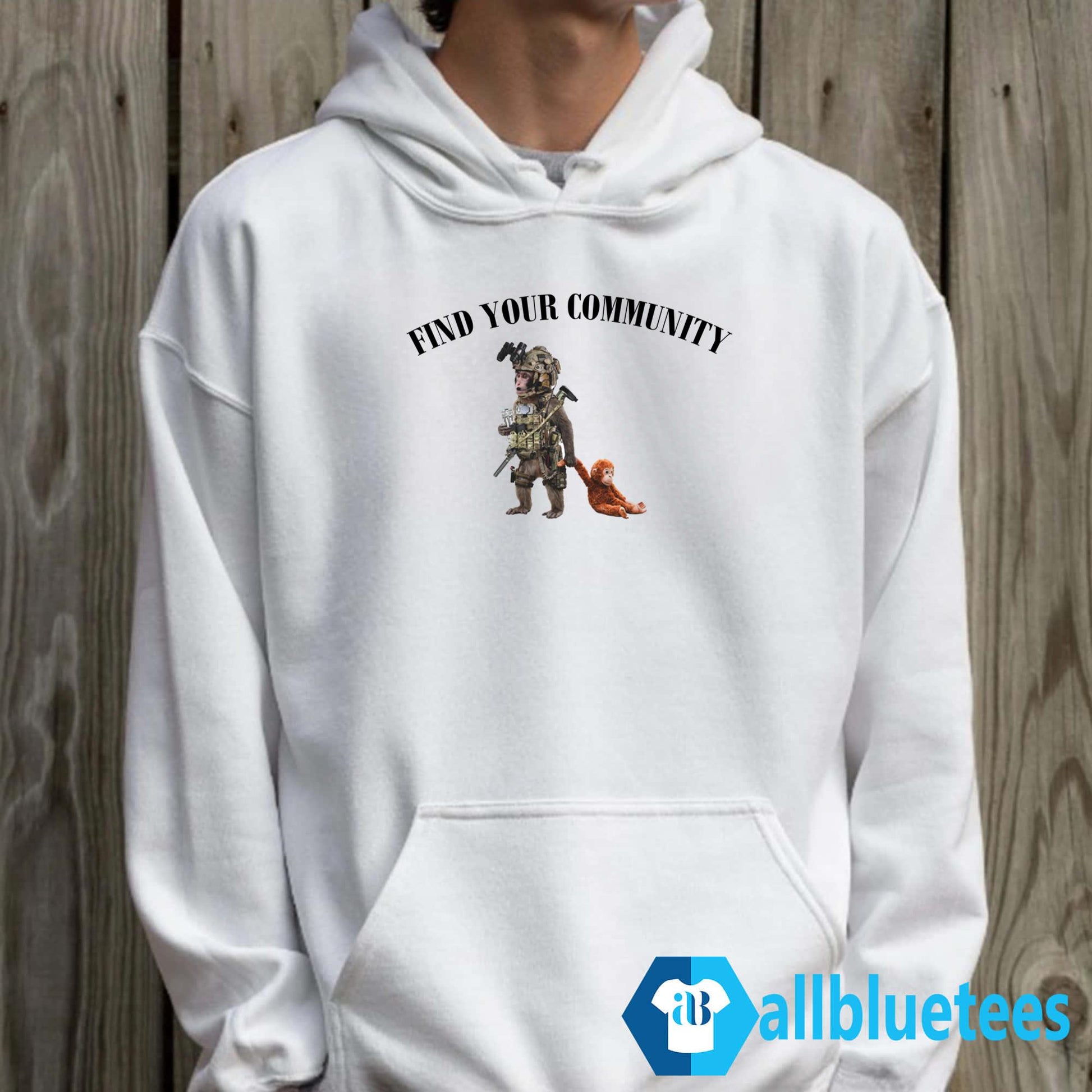 Punch The Monkey Find Your Community Shirt