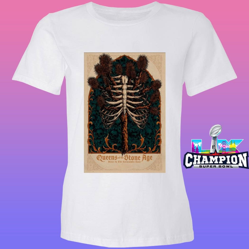 Queens Of The Stone Age Joshua Tree Ca Tour On April 24 2026 Shirt