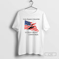 Rip Charlie Kirk God Family Country In That Order Memorial American Flag