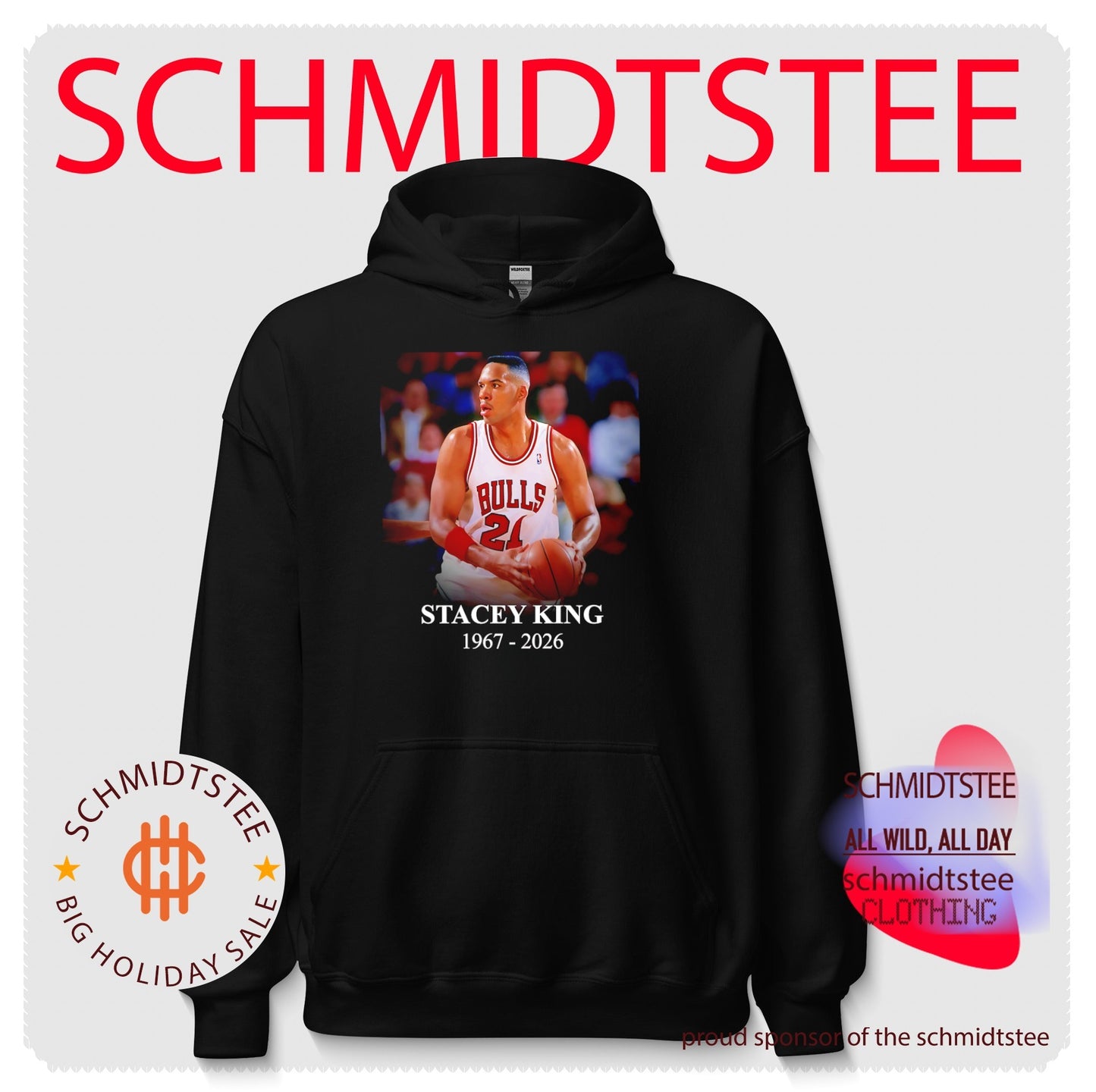 RIP Chicago Bulls Stacey King 21 thank you for the memories shirt