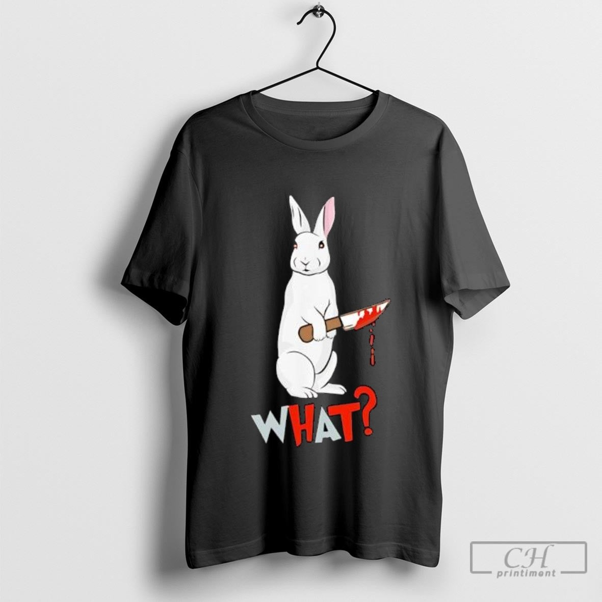 Rabbit What Halloween Funny Shirt Sweater