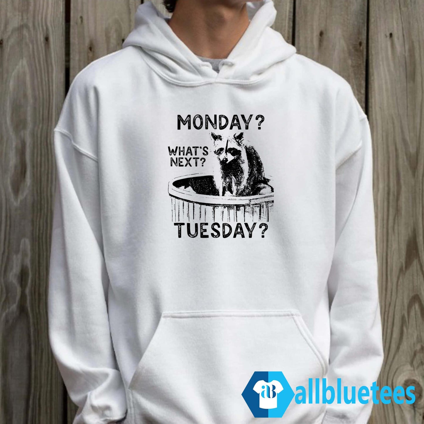 Raccoon Monday What’s Next Tuesday Shirt