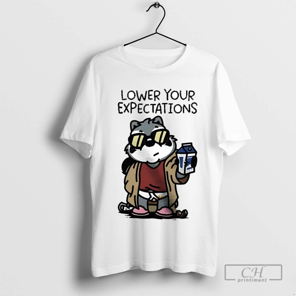 Raccoon Lower Your Expectations