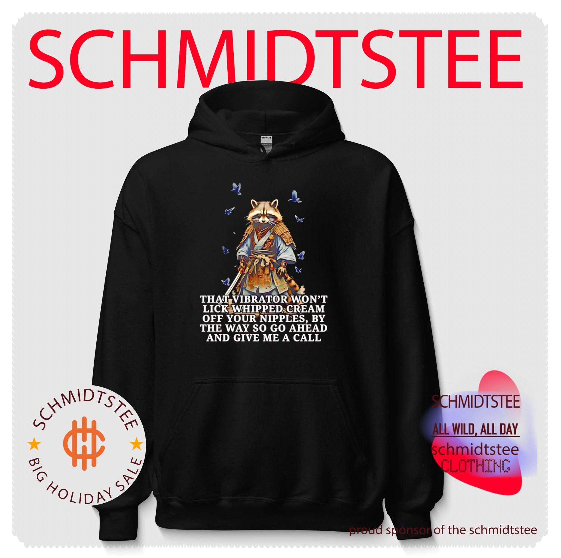 Raccoon samurai that vibrator won’t lick whipped cream off your nipples shirt