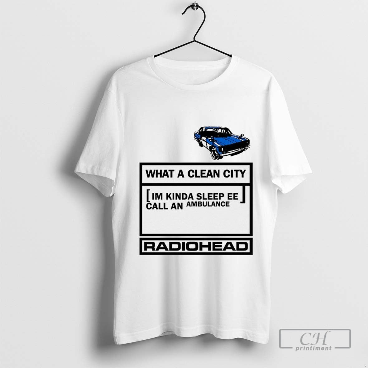 Radiohead What A Clean City T Shirt Sweater