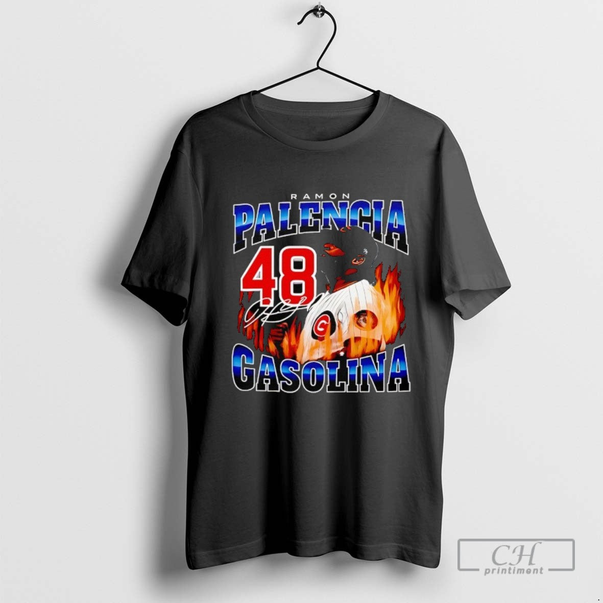 Ramon Palencia Gasolina Chicago Cubs Baseball Signature