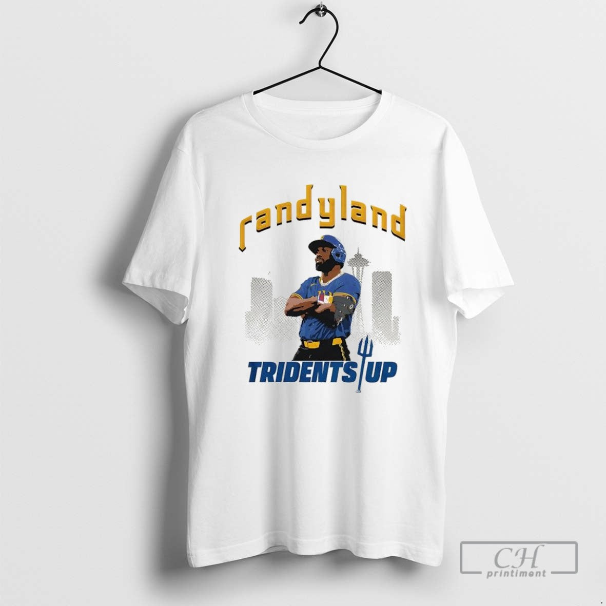 Randy Arozarena Randyland Seattle Mariners Baseball Tridents Up T Shirt Sweater