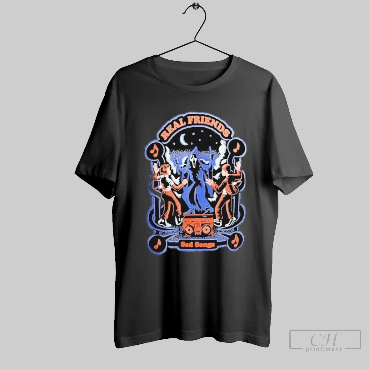 Real Friends Sad Songs Stab Dance Ghostface T Shirt