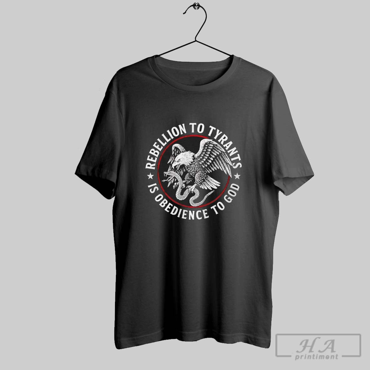 Rebellion To Tyrants Is Obedience To God Eagle Catches Snake