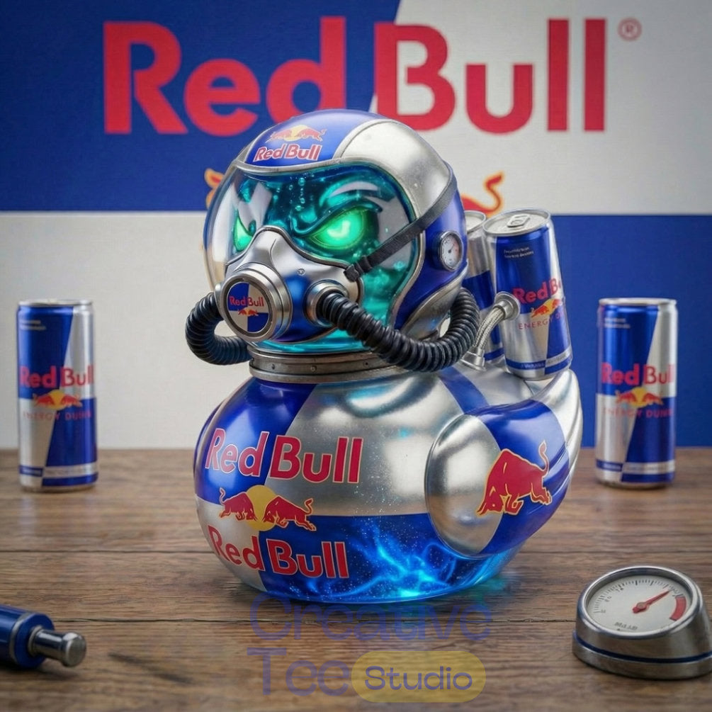 Red Bull Hyper Caffeinated Cyber Resin Duck
