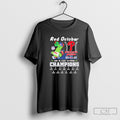 Red October Back 2 Back Nl East Champions Phillie Phanatic Shirt Sweater