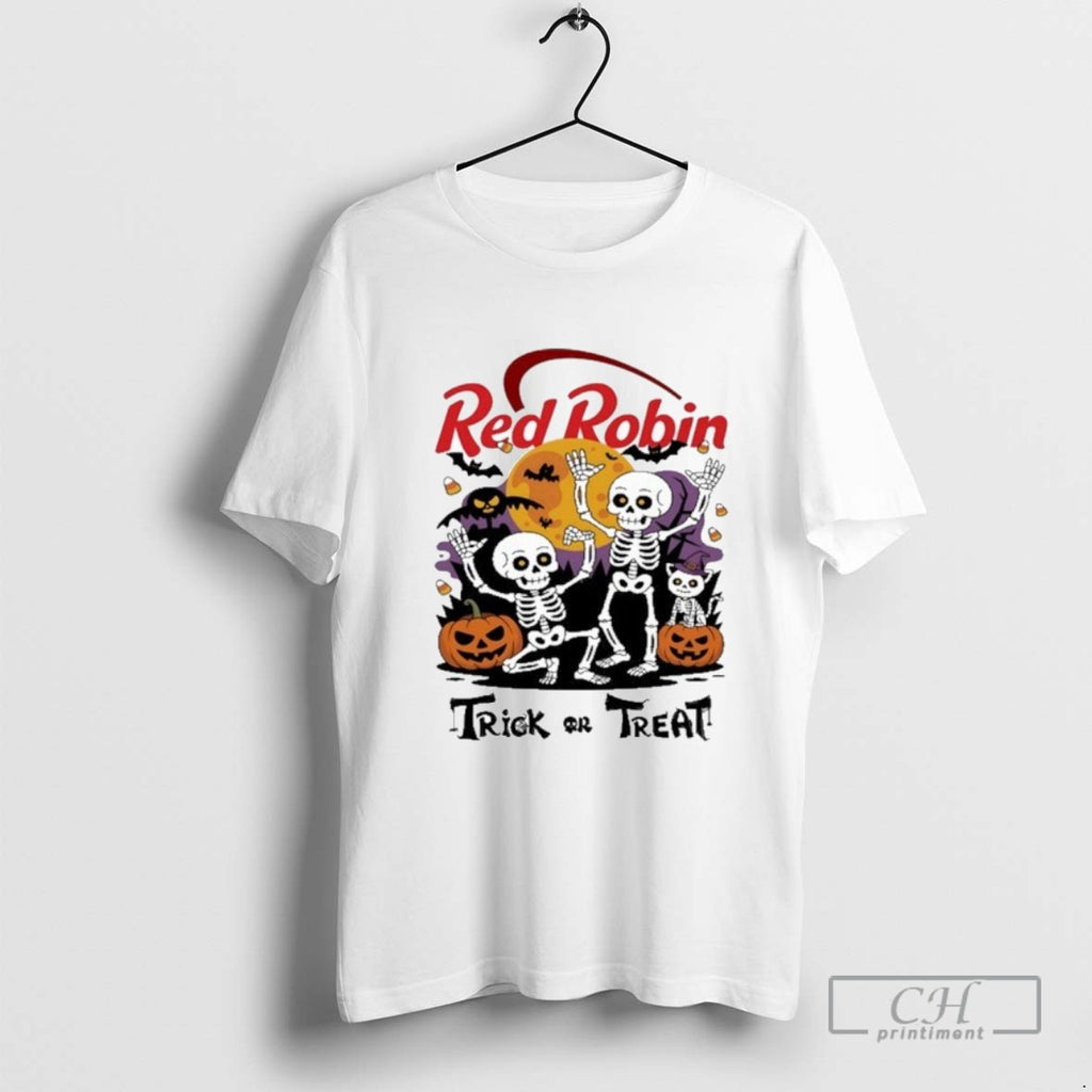 Red Robin Logo X Spooky Halloween Trick Or Trea