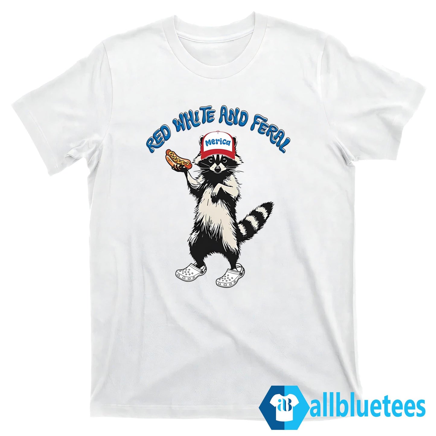 Red White And Feral Shirt
