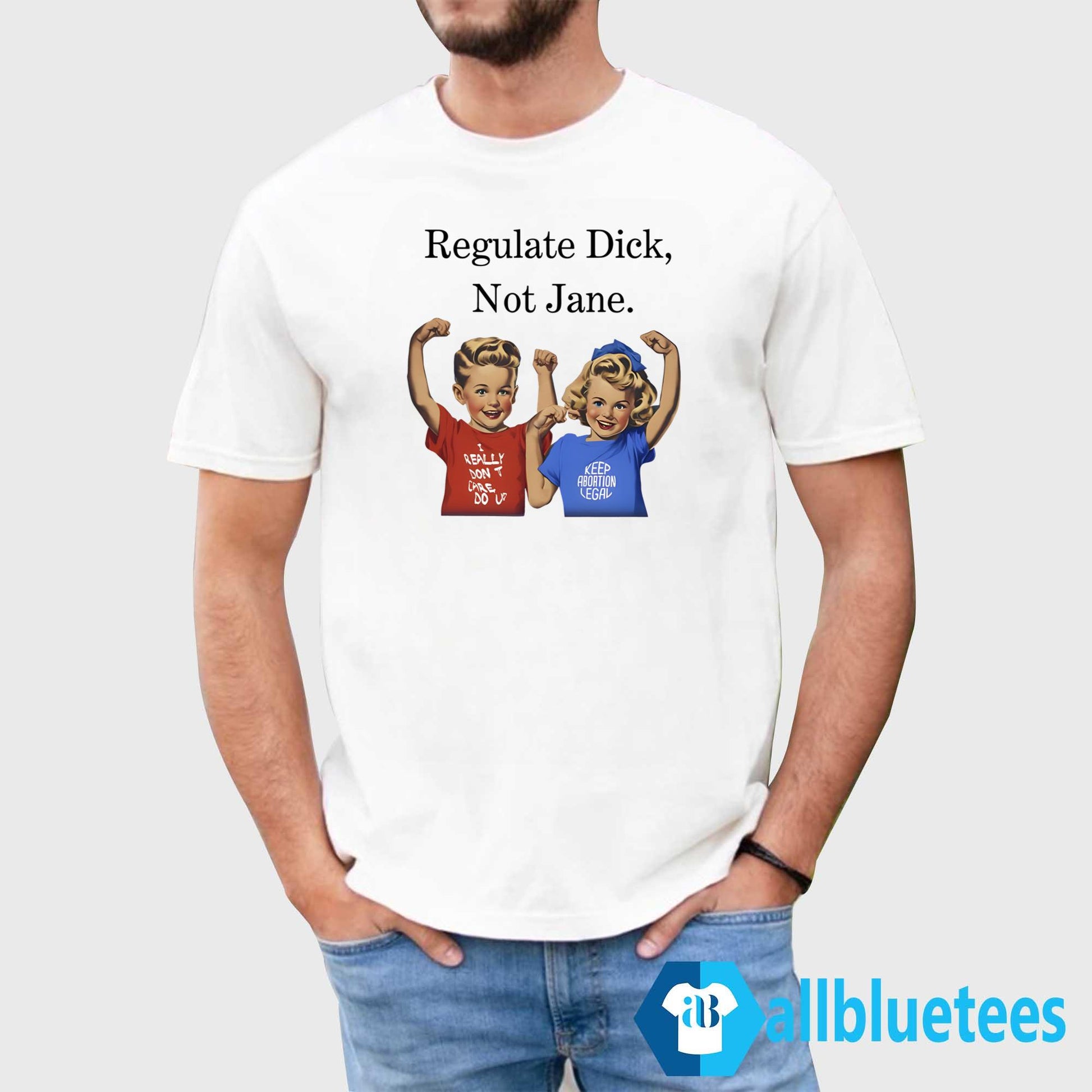 Regulate Dick Not Jane Print Shirt