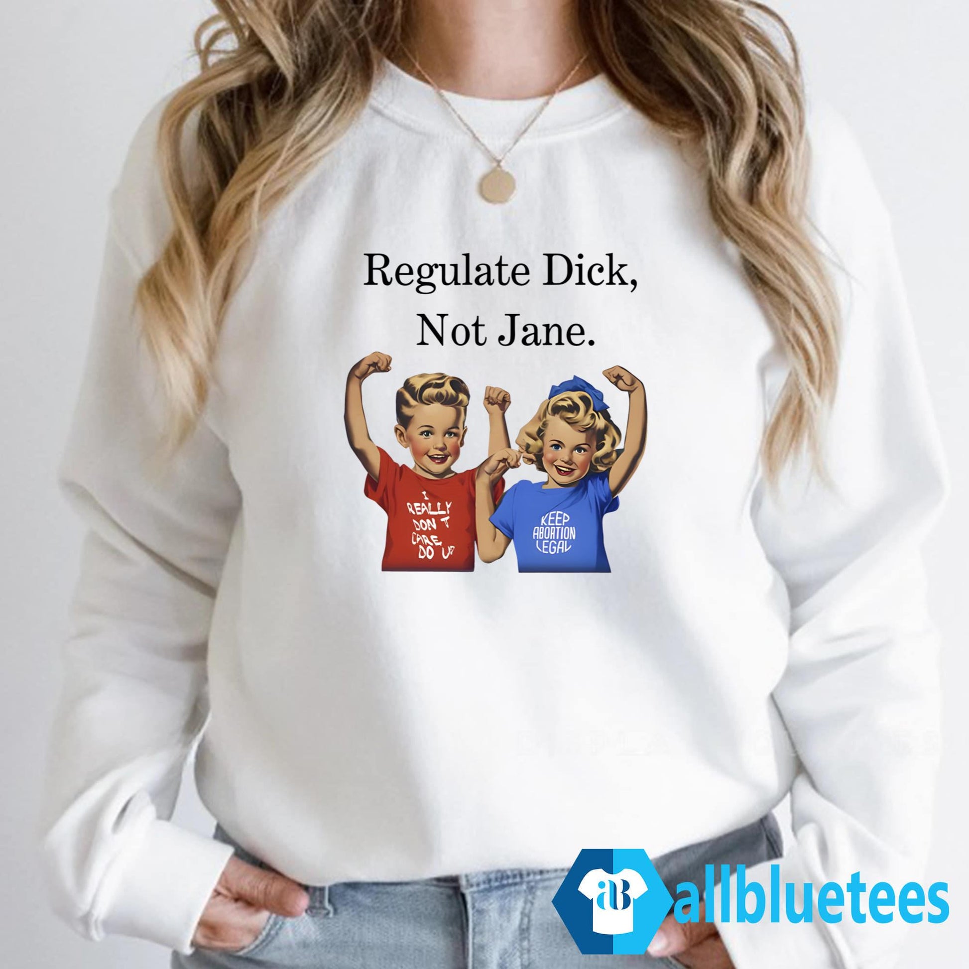 Regulate Dick Not Jane Print Shirt