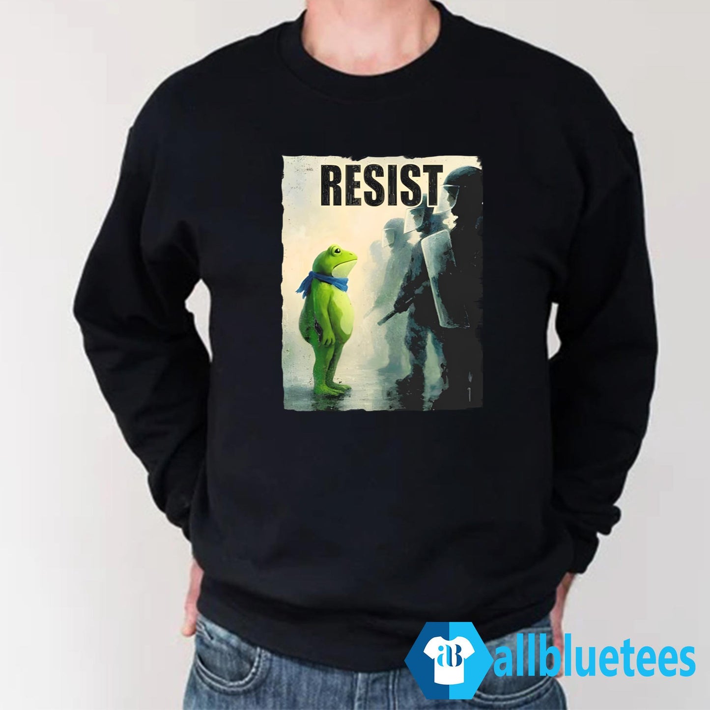 Resist Portland Frog Protest Funny Frog Shirt