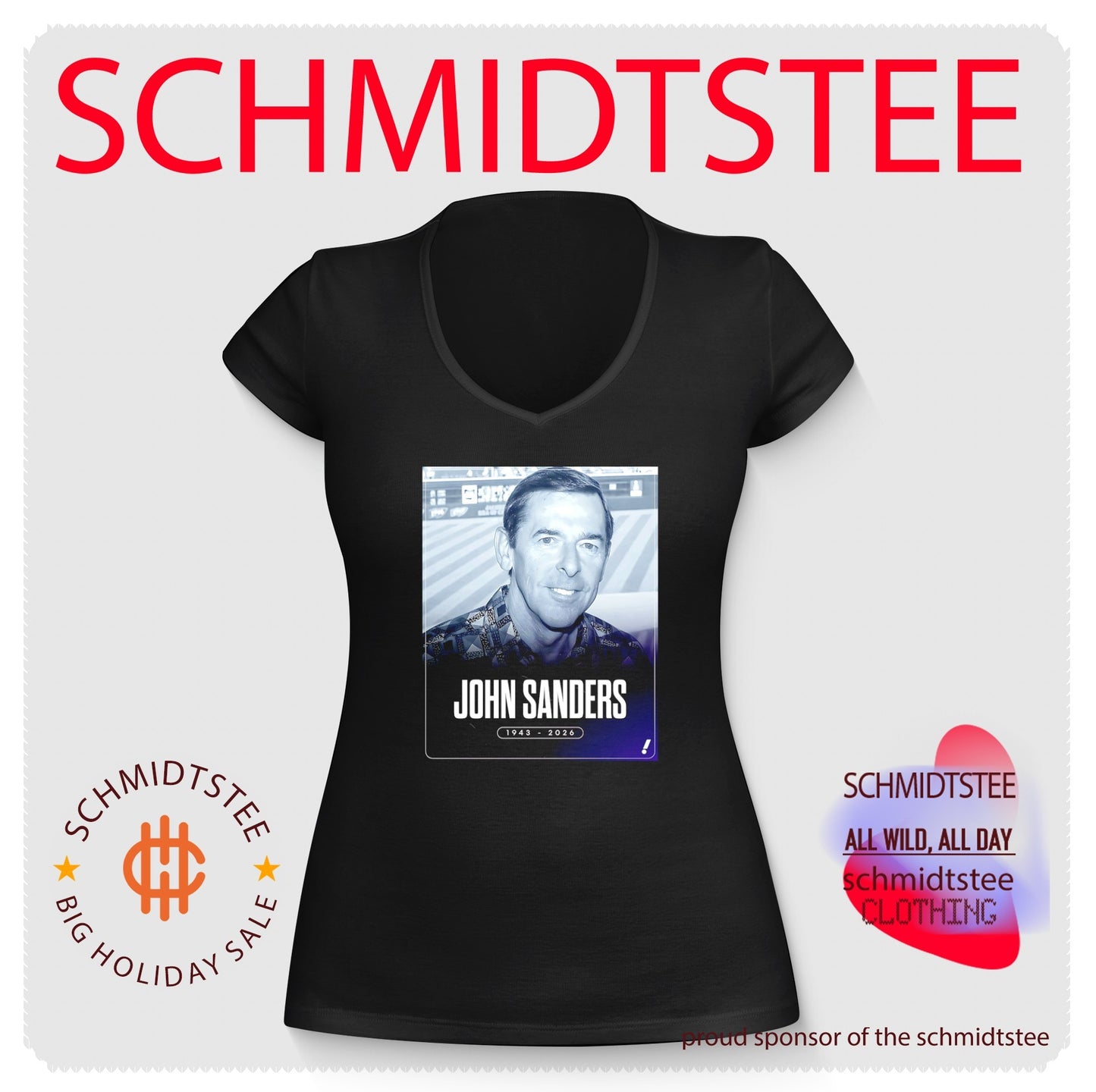 Rest in Peace John Sanders 1943-2026 shirt