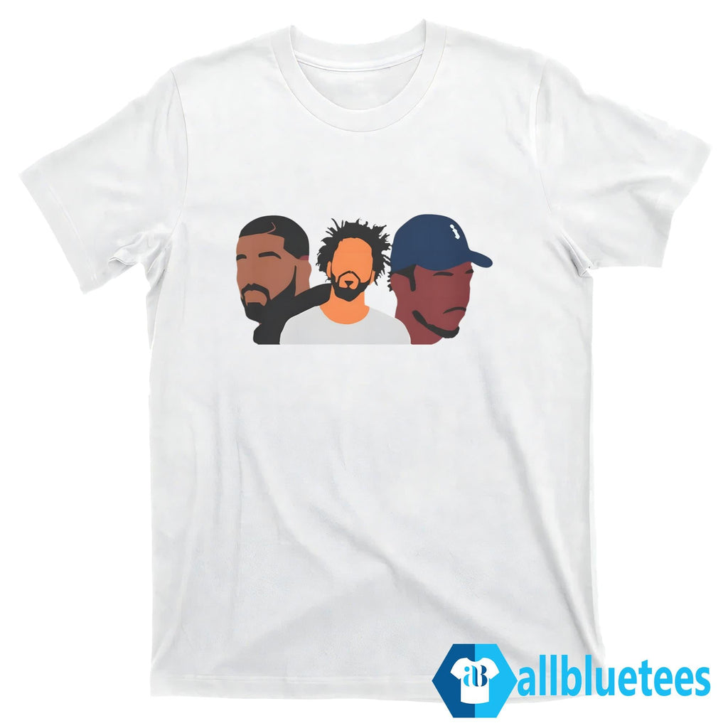 Retro Drake J Cole Kendrick Lamar Rapper Star Shirt