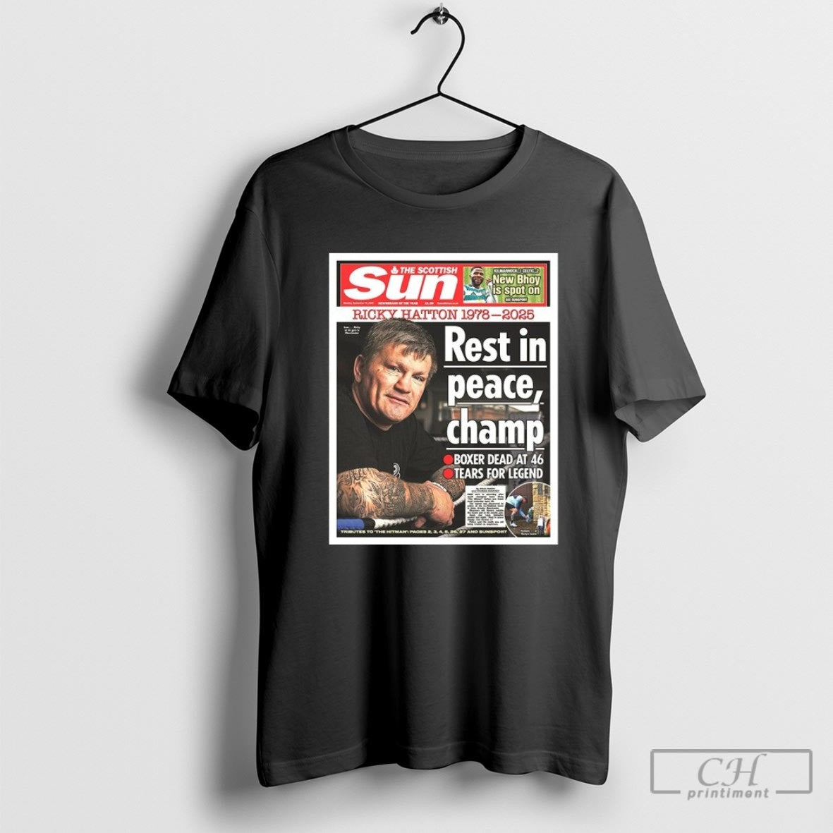 Ricky Hatton 1978 2025 Rest In Peace Champ Shirt Sweater