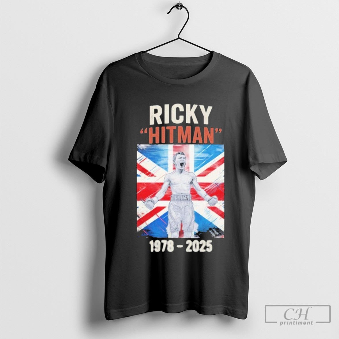 Ricky Hatton 1978 2025 Ricky Hitman British Flag Shirt Sweater