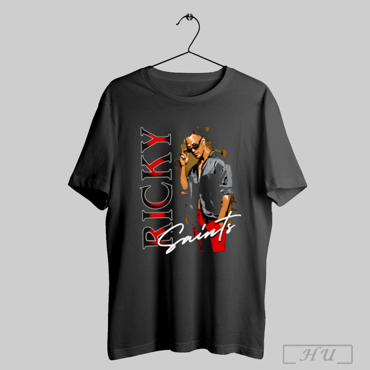 Ricky Saints Vertical Name T Shirt