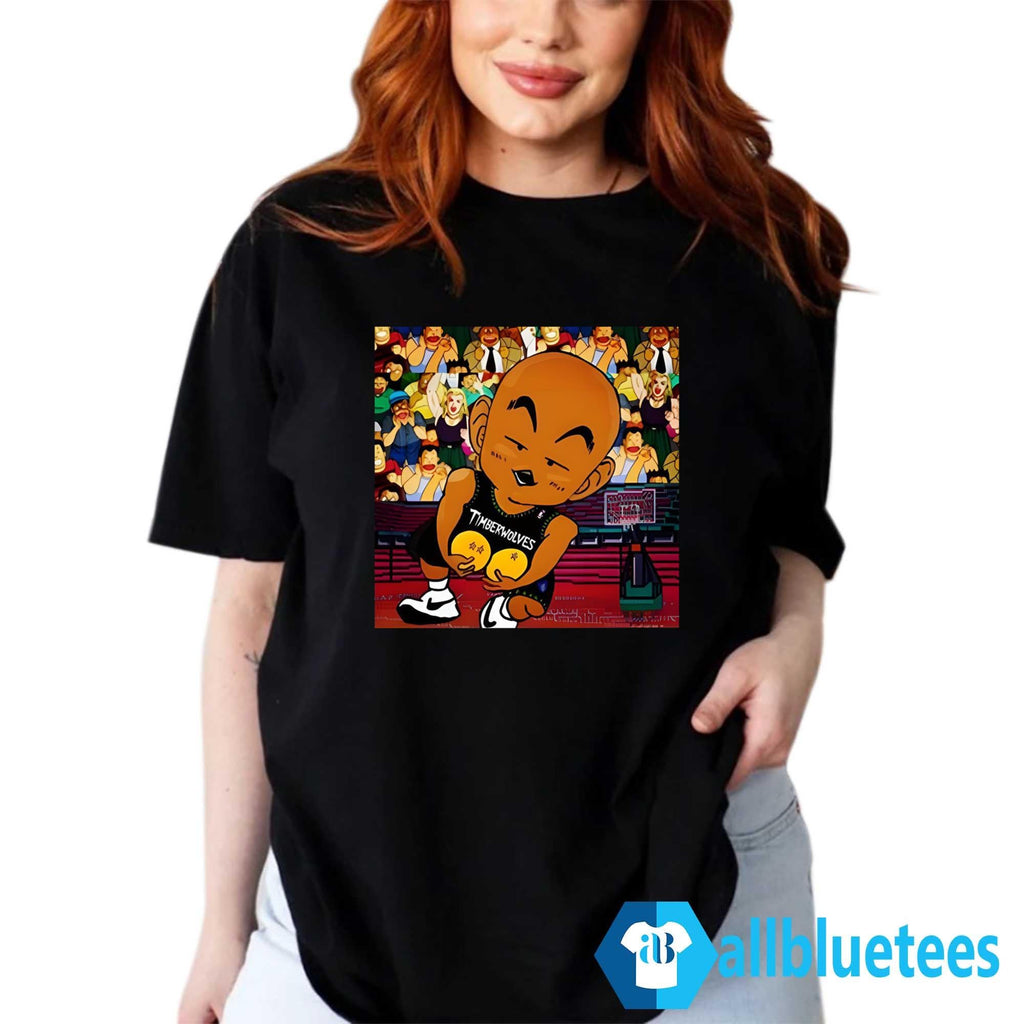 Rip Akira Toriyama Timberwolves Shirt