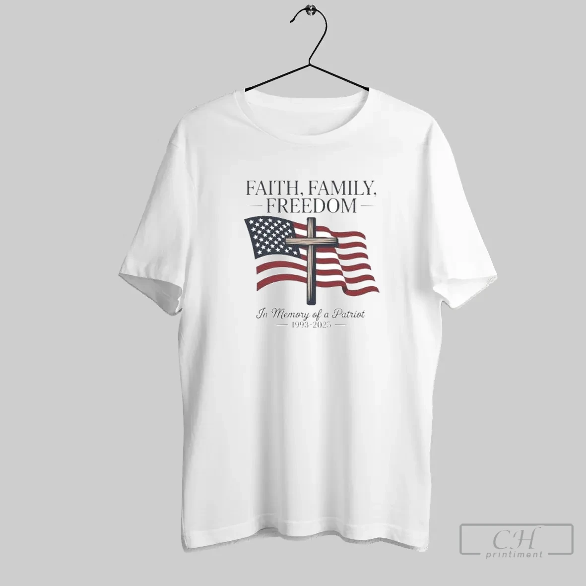 Rip Charlie Kirk Faith Family Freedom In Memory Of A Patriot 1993 2025