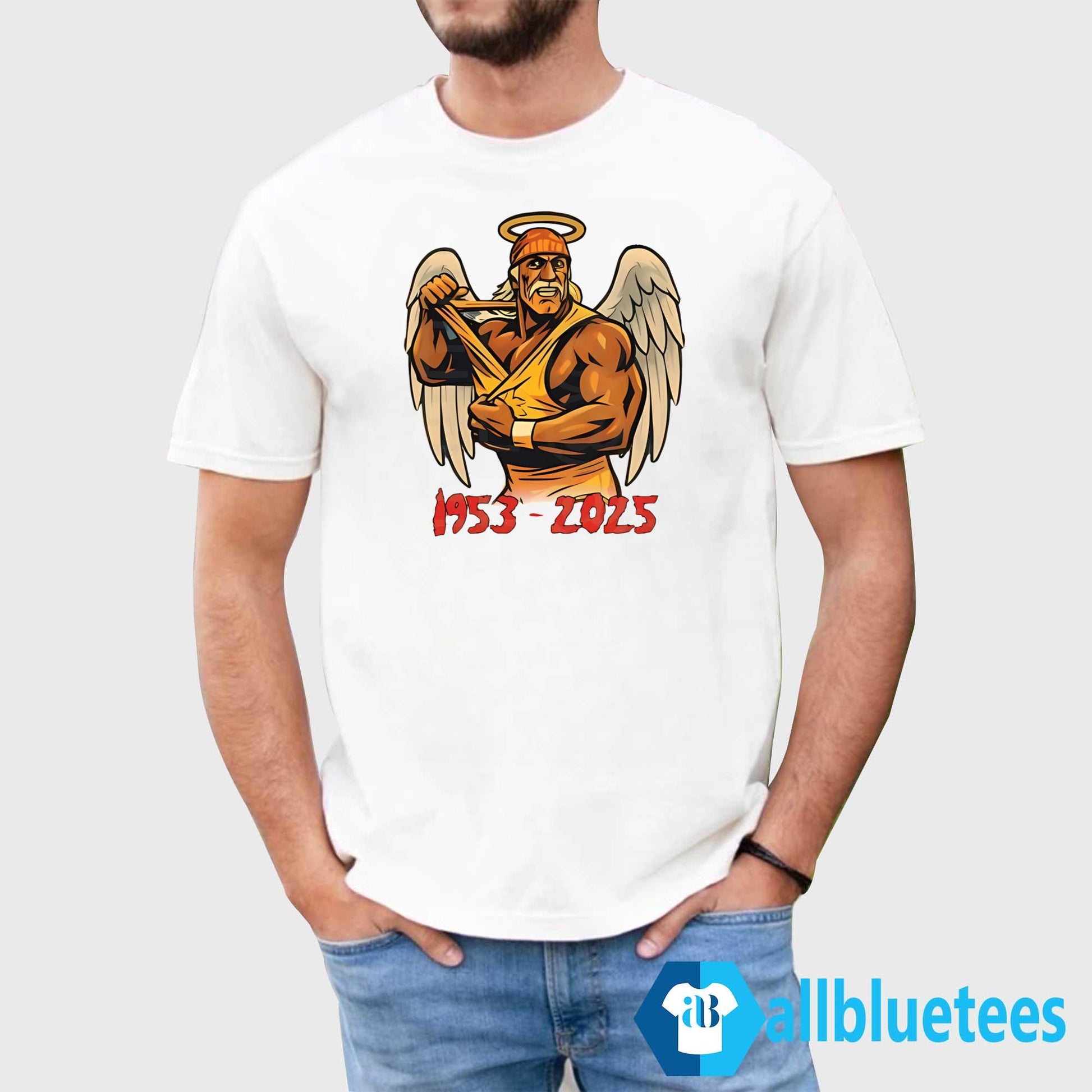 RIP Hulk Hogan 1953–2025 Angel Shirt