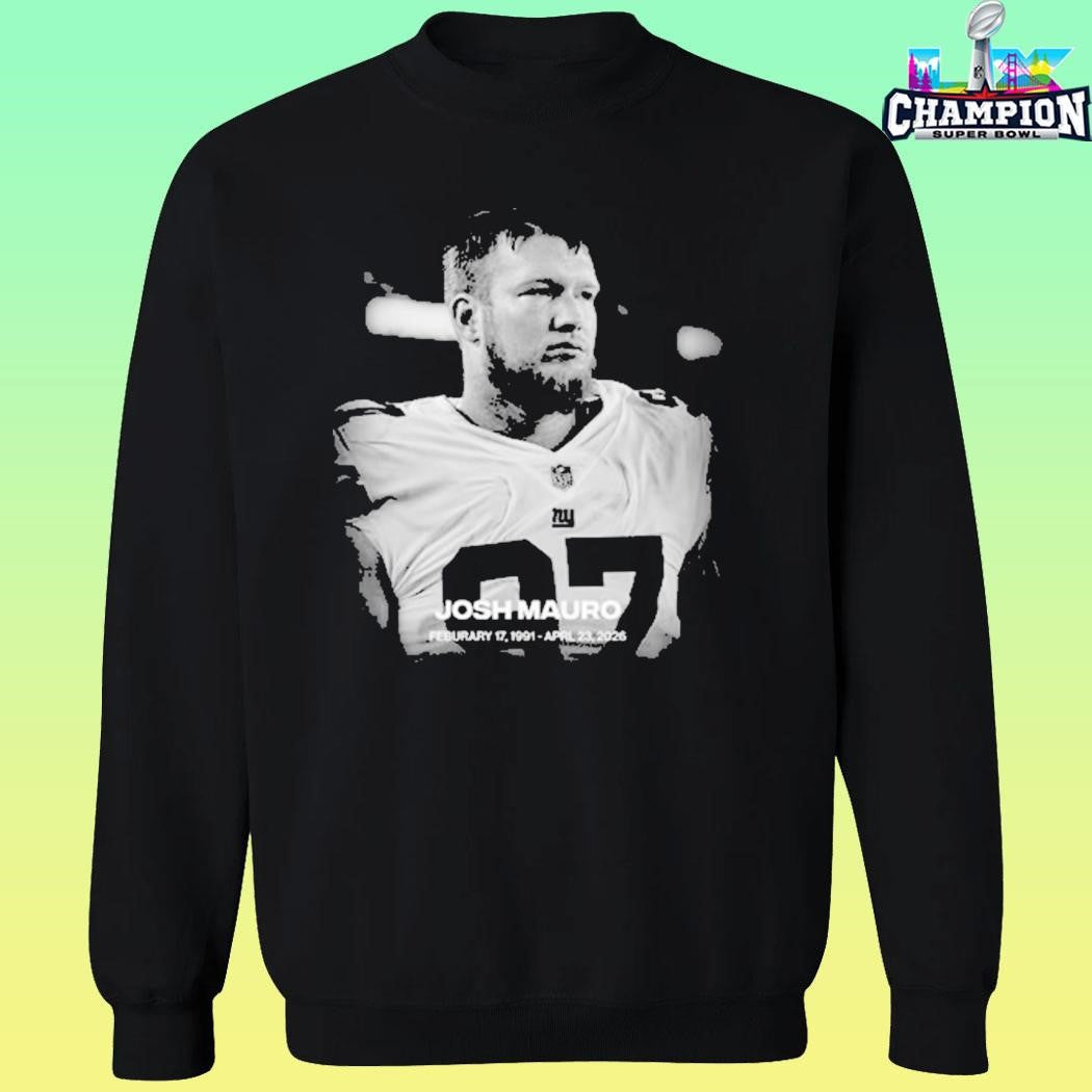 Rip Josh Mauro Nfl Arizona Cardinals Player Passed Away 1991 2026 Shirt