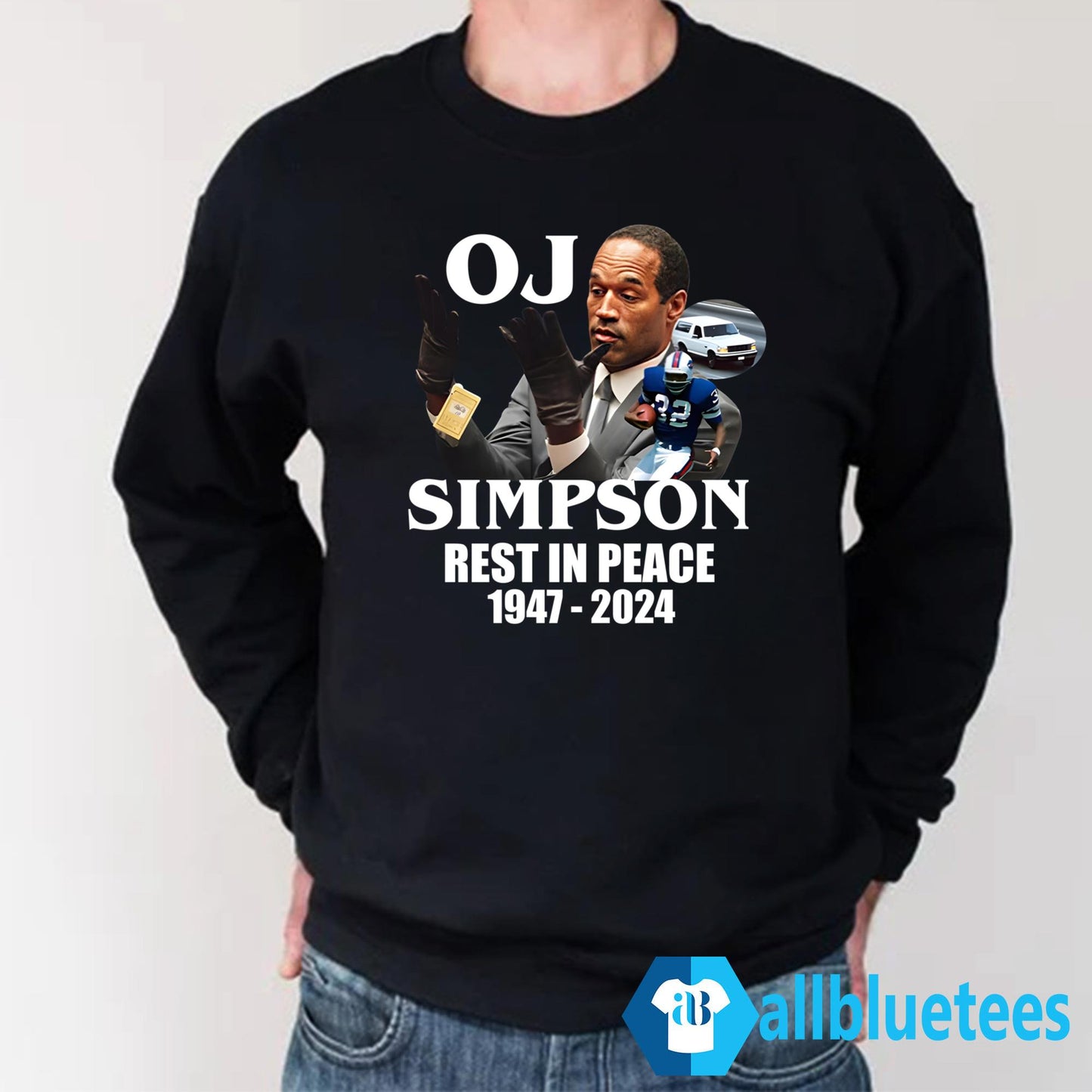 Rip OJ Simpson 1947-2024 Shirt