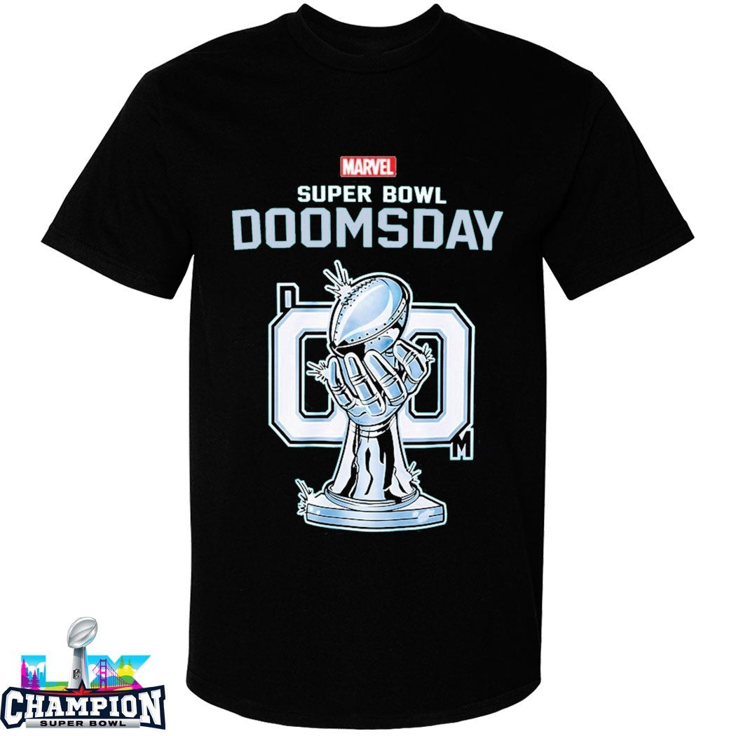Robert Downey Jr Marvel Avengers Doomsday x Super Bowl LX 2026 T-Shirts