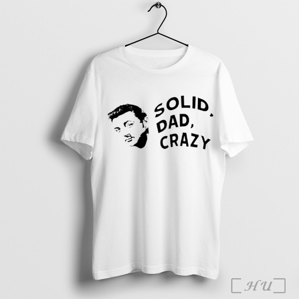 Robert Mitchum Solid Dad Crazy T Shirt
