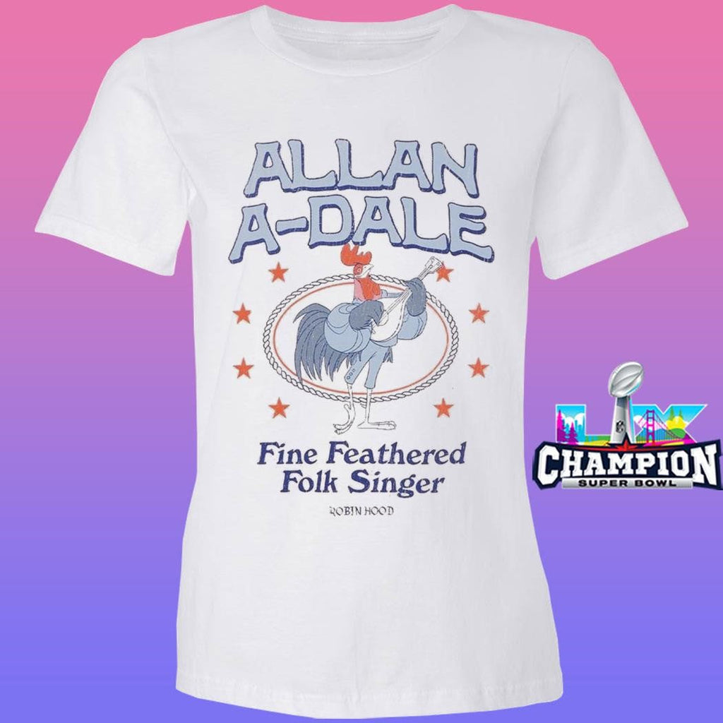 Robin Hood Allan-a-dale Fine Feathered Folk Singer Shirt