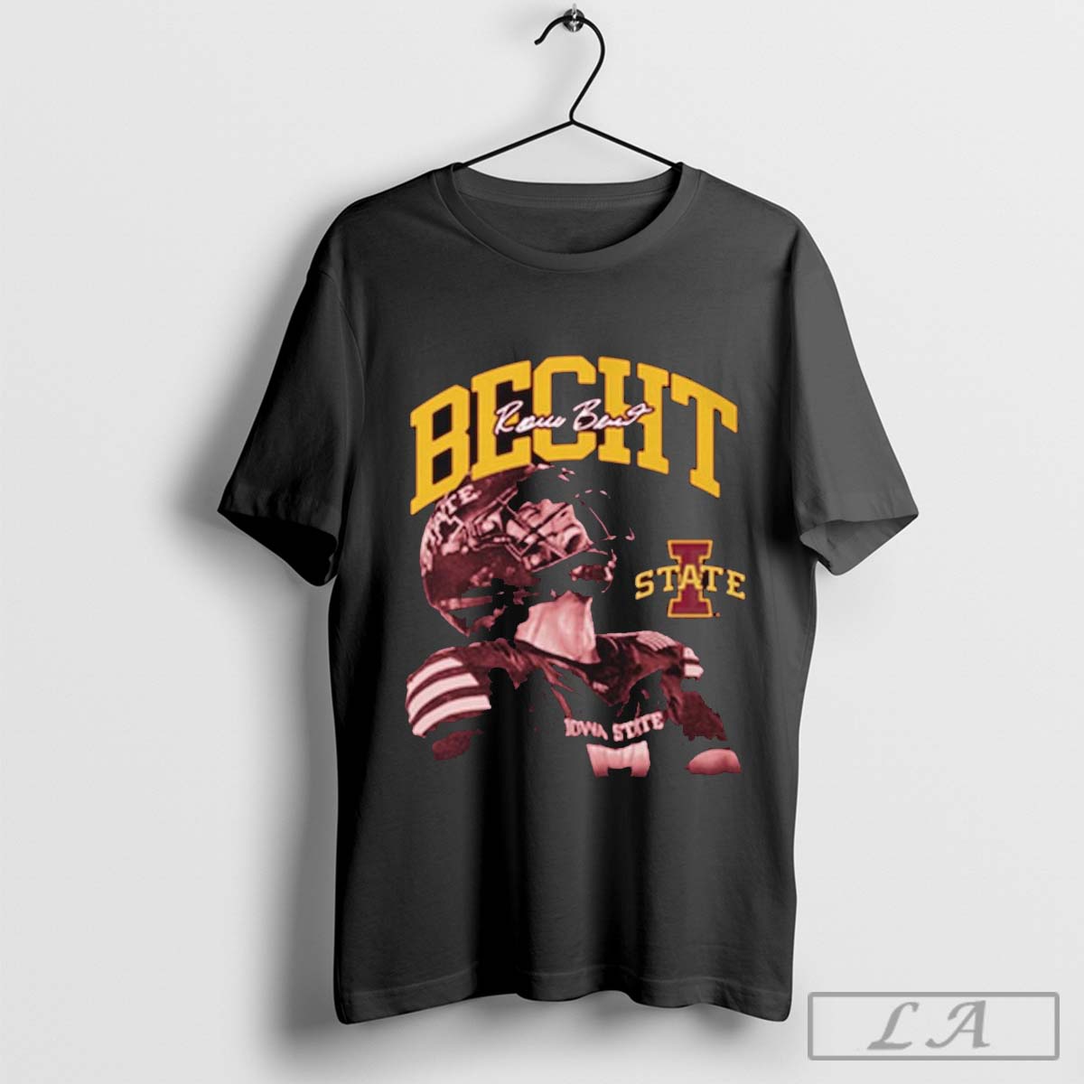 Rocco Becht Iowa State Cyclones Spotlight Crimson Signature