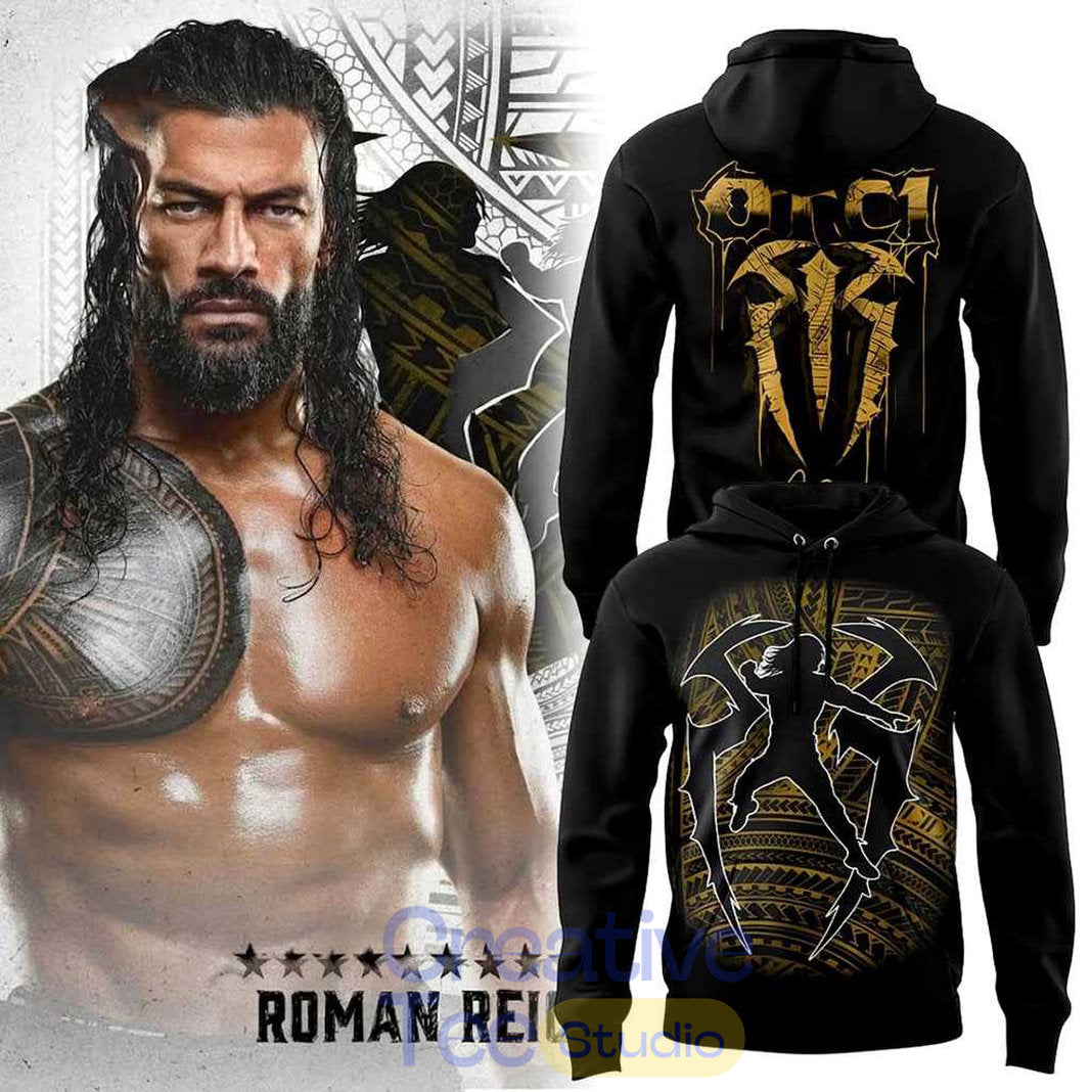 Roman Reigns Tribal Logo Limited Edition Hoodie