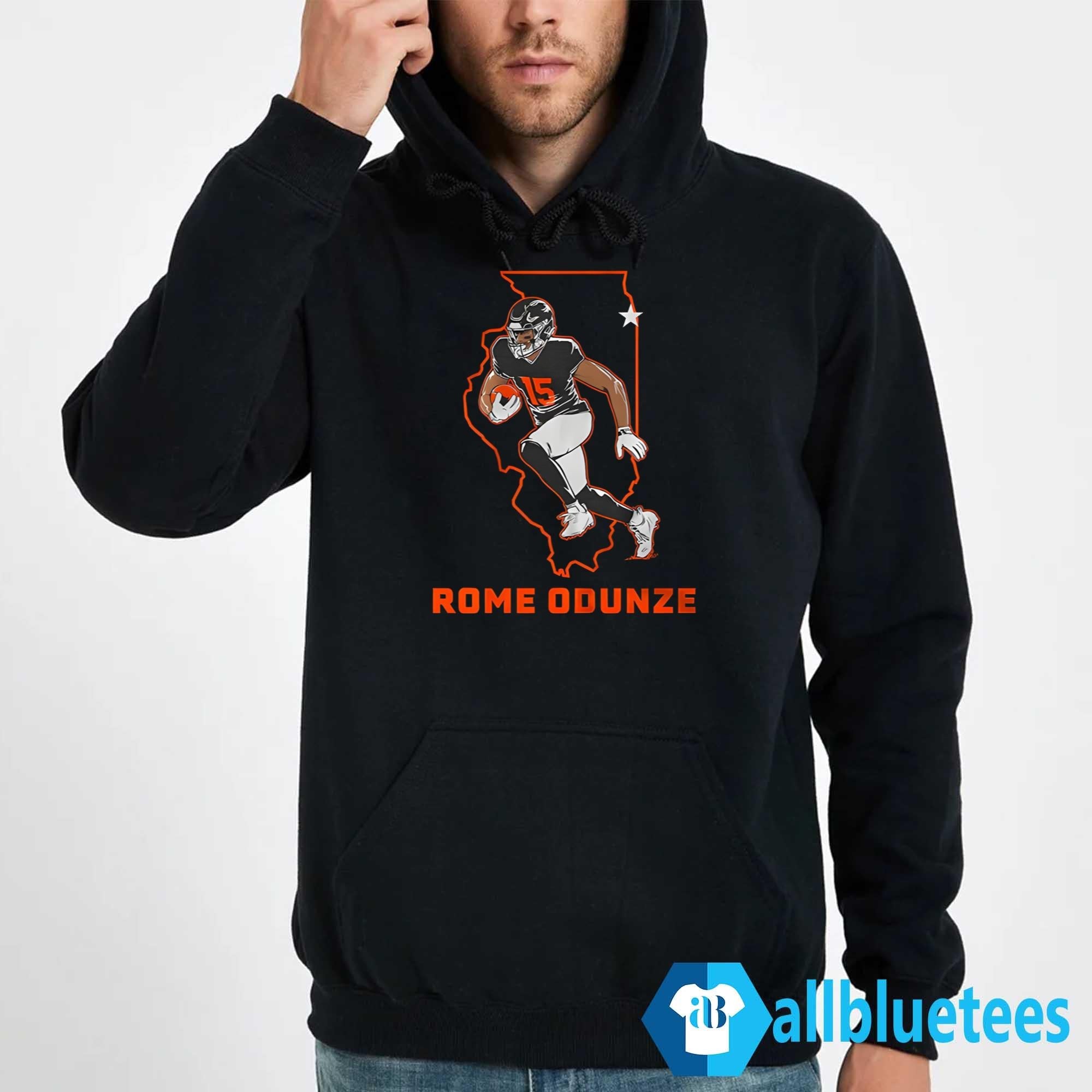Rome Odunze State Star Shirt