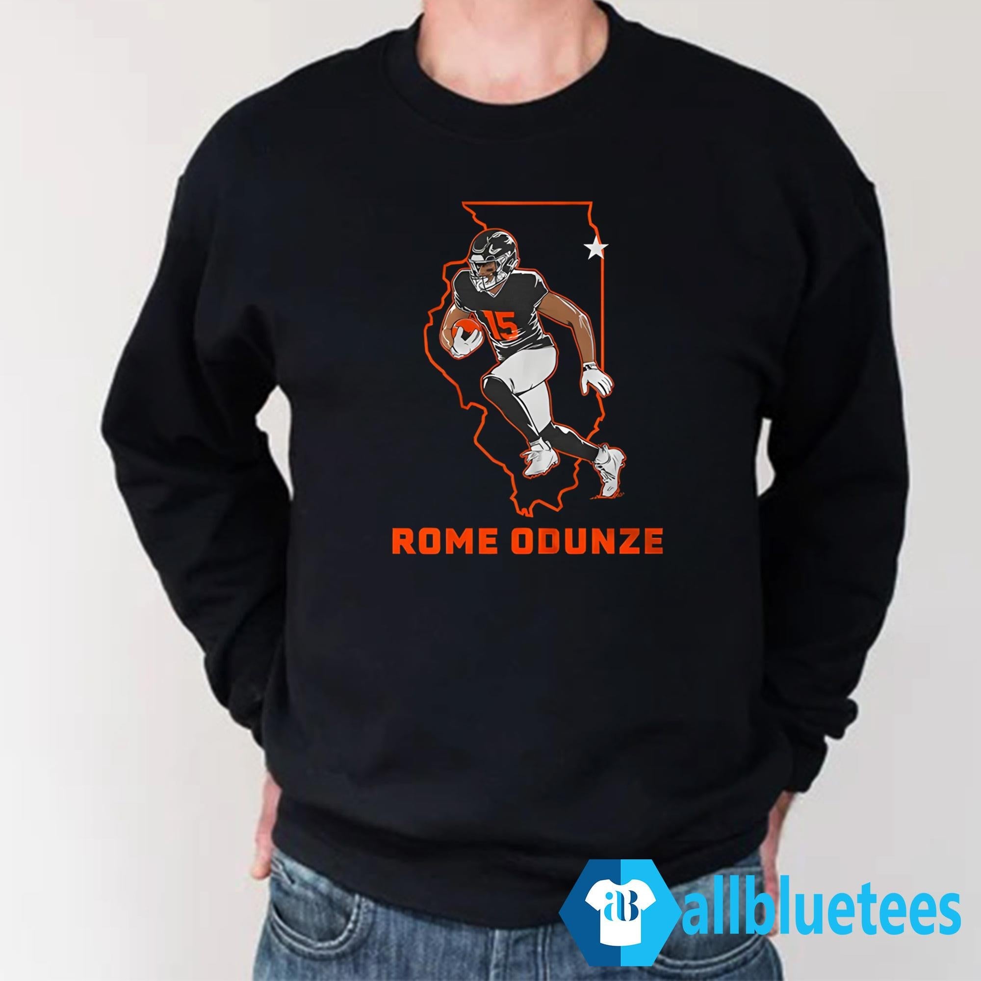 Rome Odunze State Star Shirt