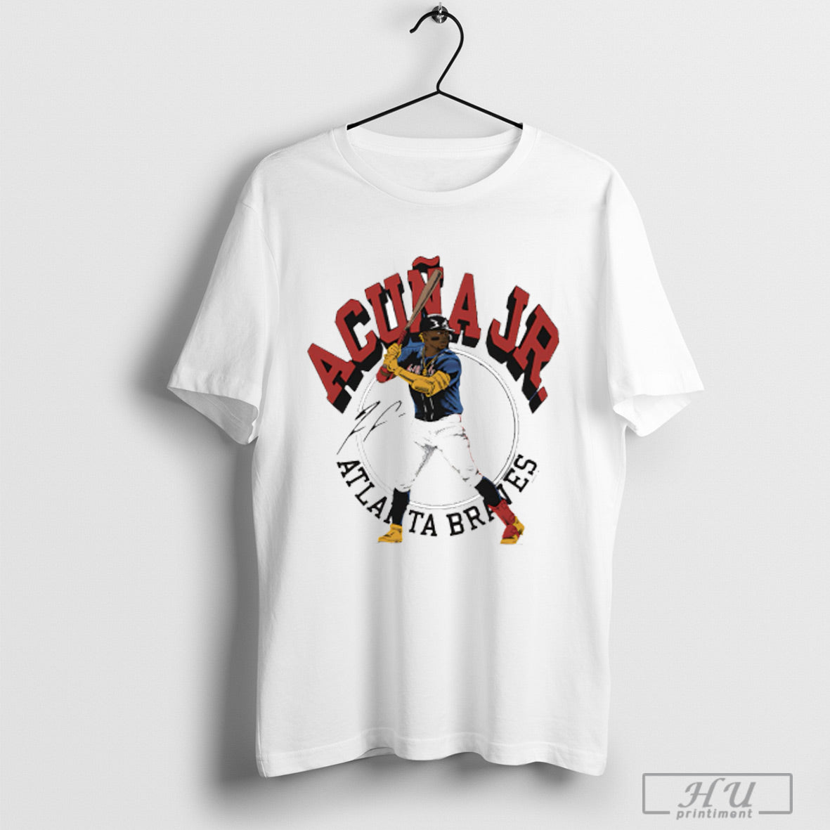 Ronald Acuna Jr Atlanta Braves Player Graphic T Shirt