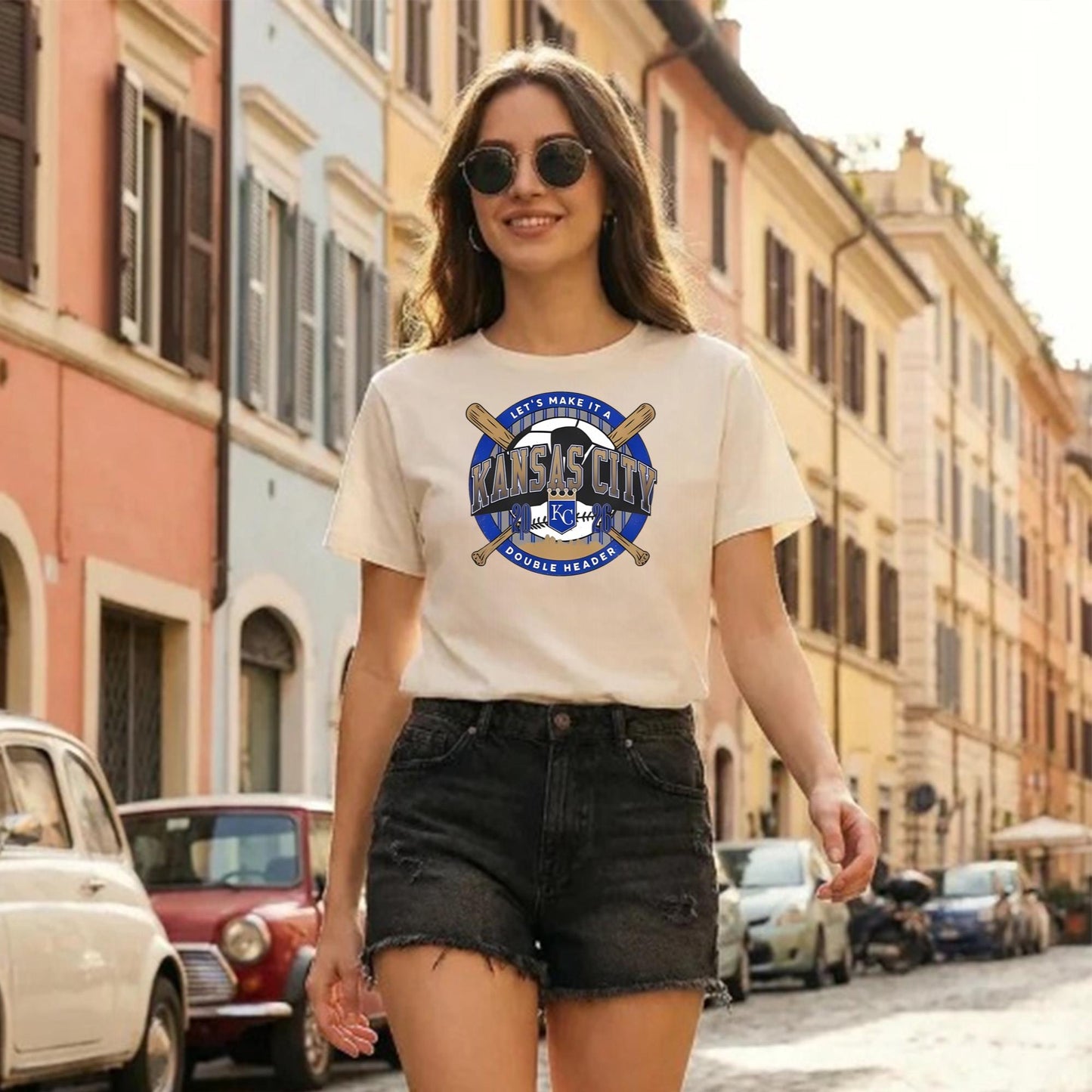 Royals Let’s Make It A Double Header Shirt