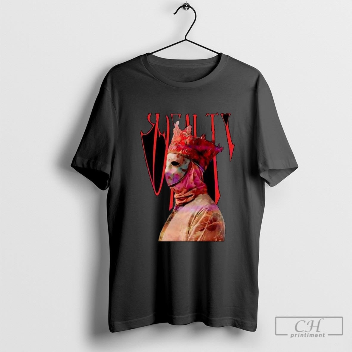 Royalty Masked Monarch Crown Dark Art Shirt Sweater
