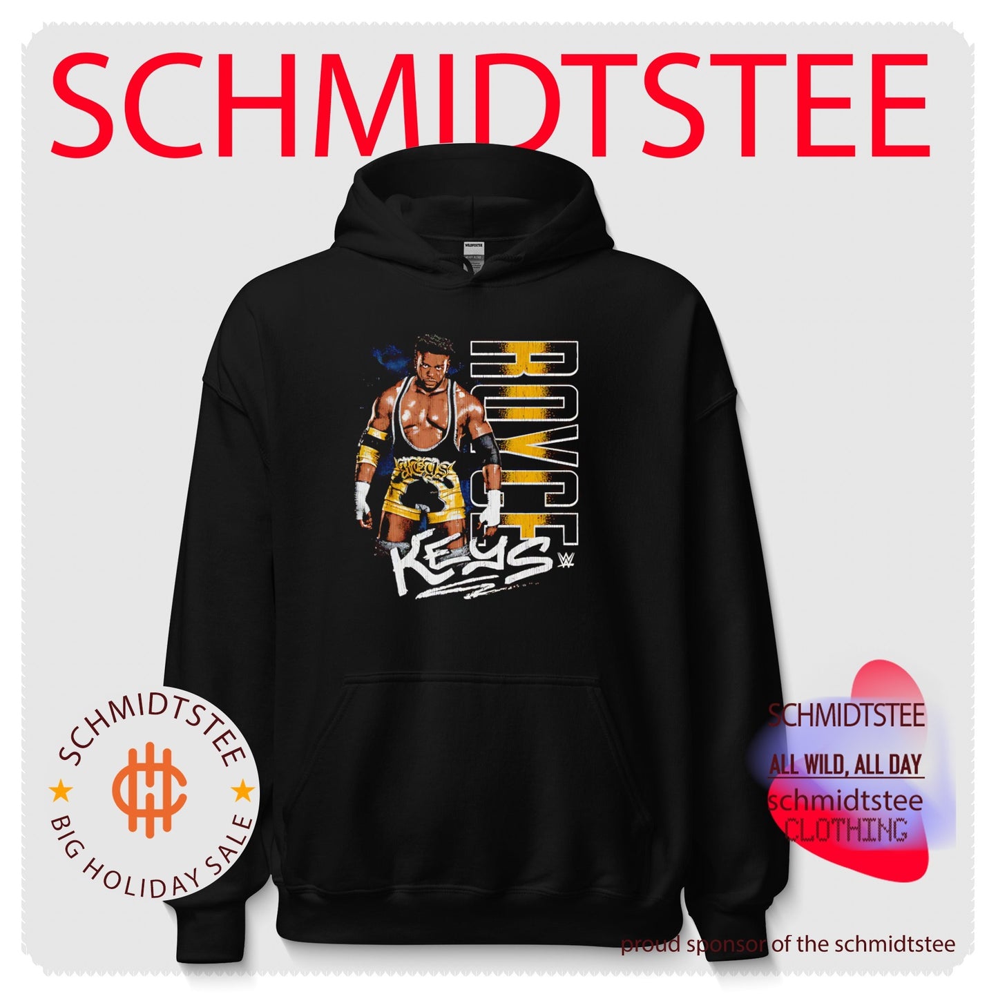 Royce Keys WWE Vertical graphic shirt
