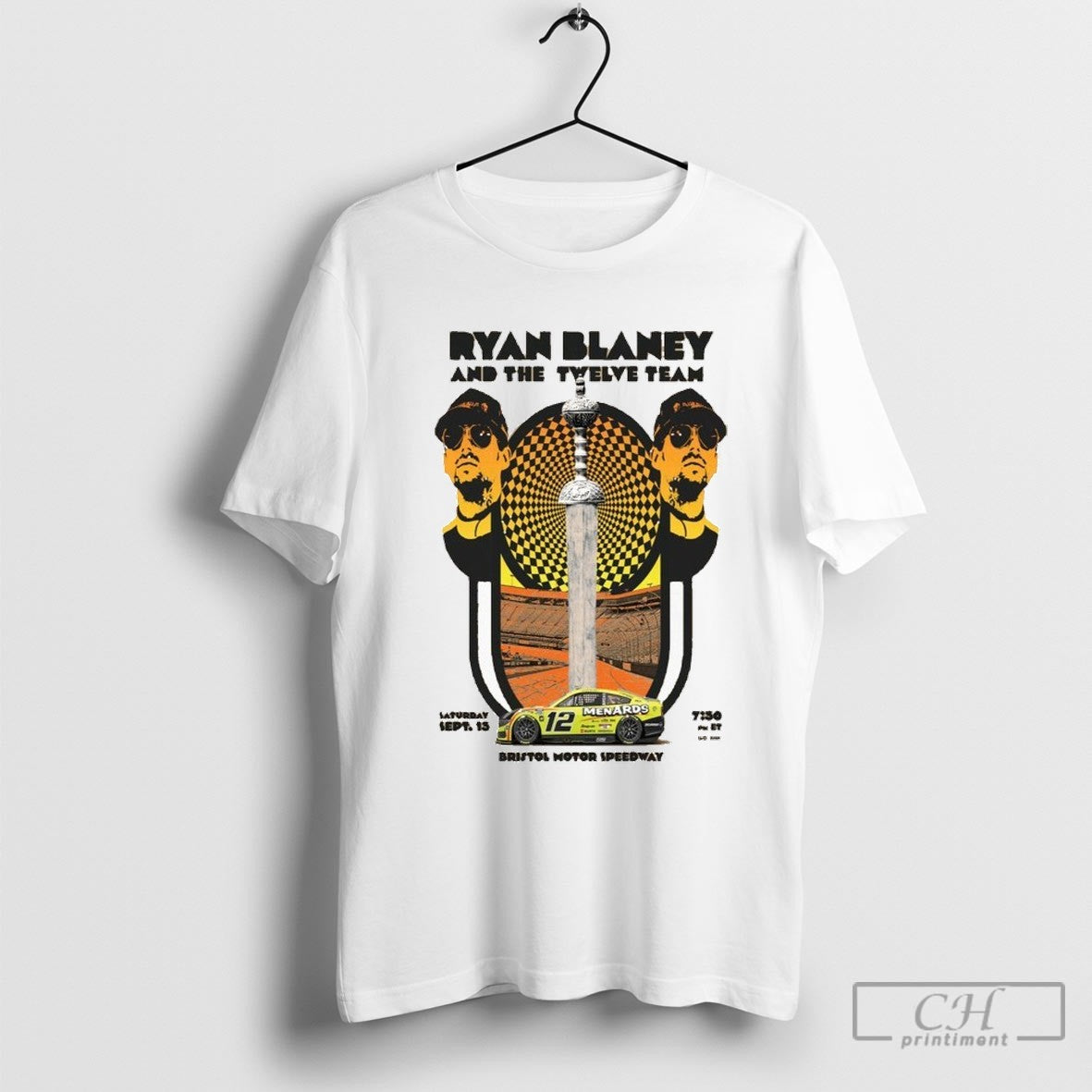 Ryan Blaney The Twelve Team Bristol Motor Speedway Sept 13 2025 Shirt Sweater