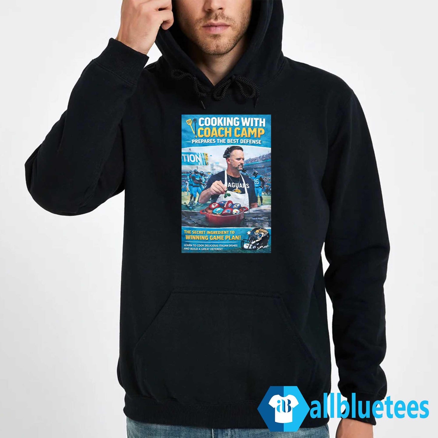 Ryan Nielsen Jaguars Cooking With Coach Camp Shirt