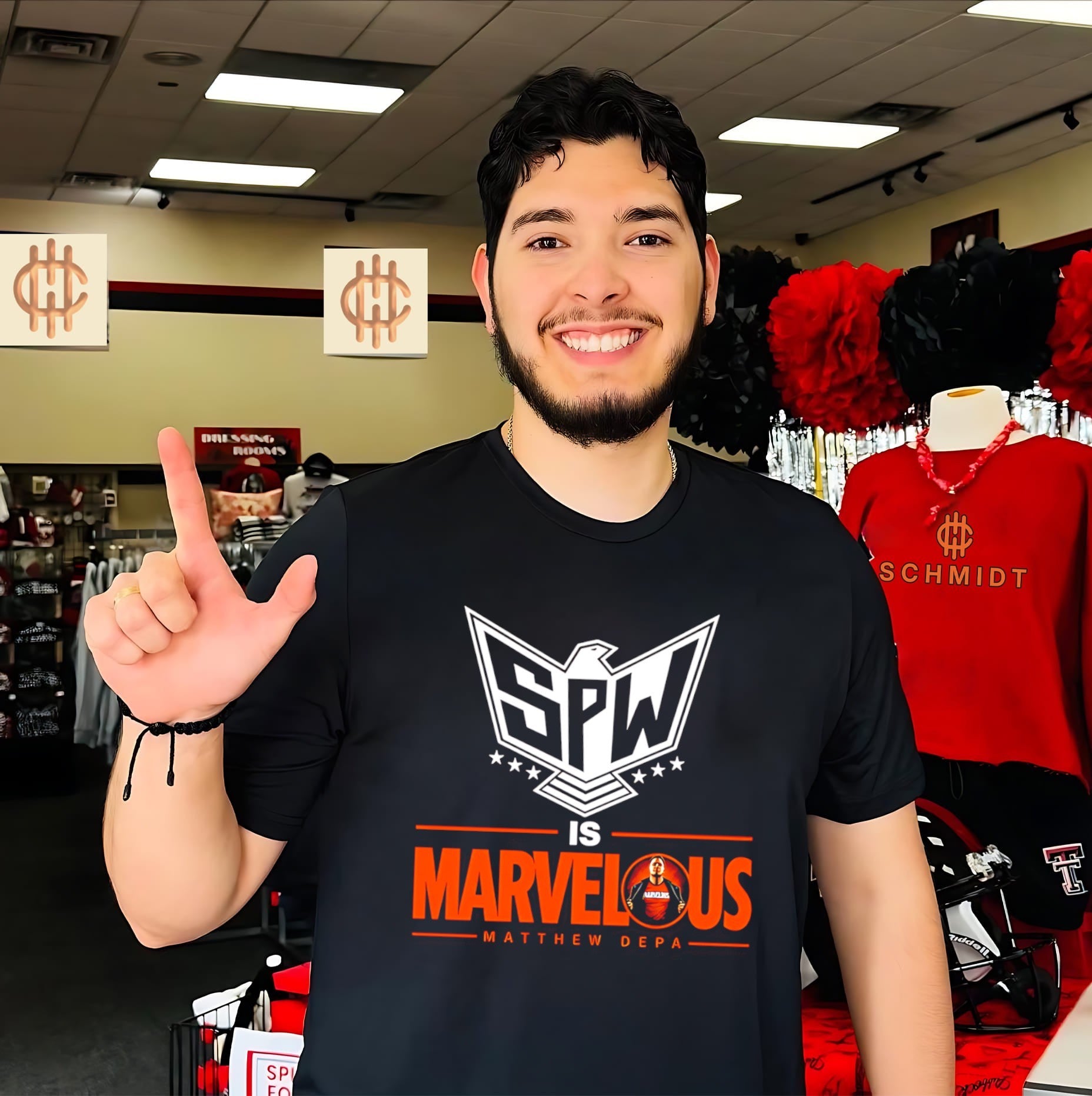 SPW is marvelous Matthew Depa shirt