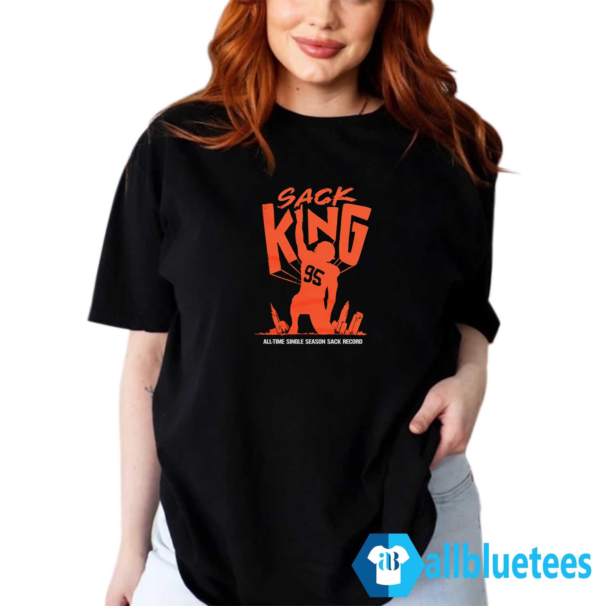 Sack King All-Time Single Season Sack Record Shirt