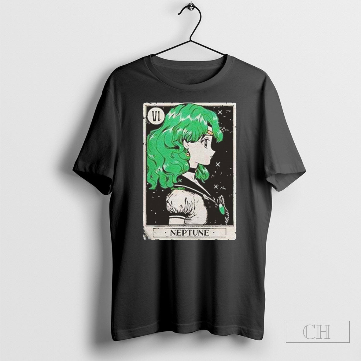 Sailor Neptune Tarot Card Tee Shirt