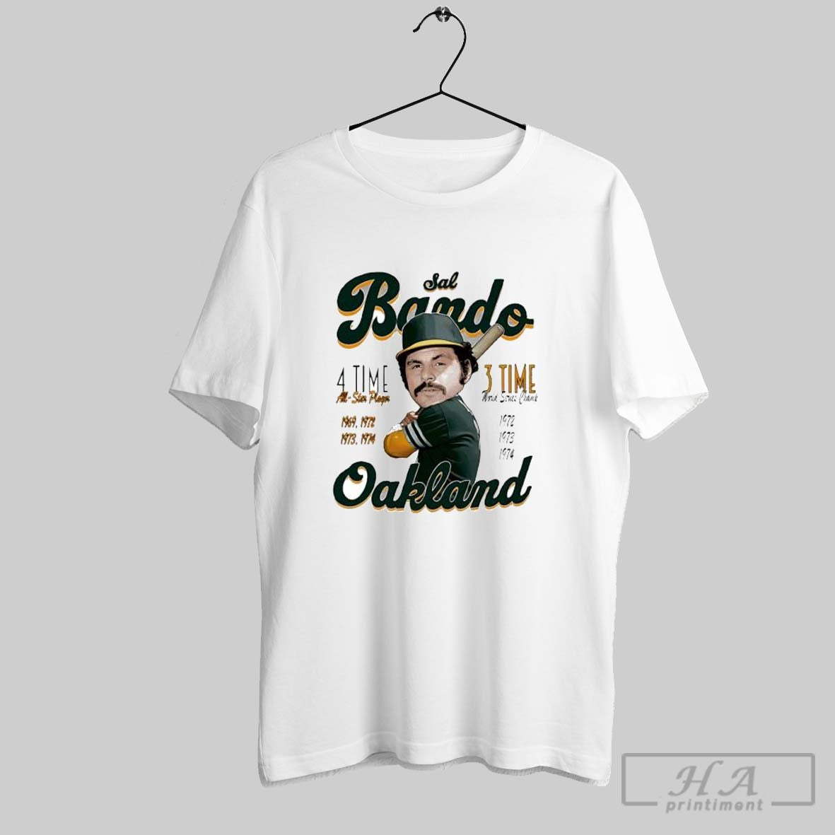 Sal Bando Oakland Comic 3 Time All Star Player