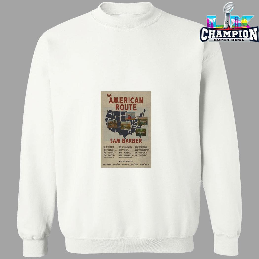 Sam Barber The American Route 2026 Shirt